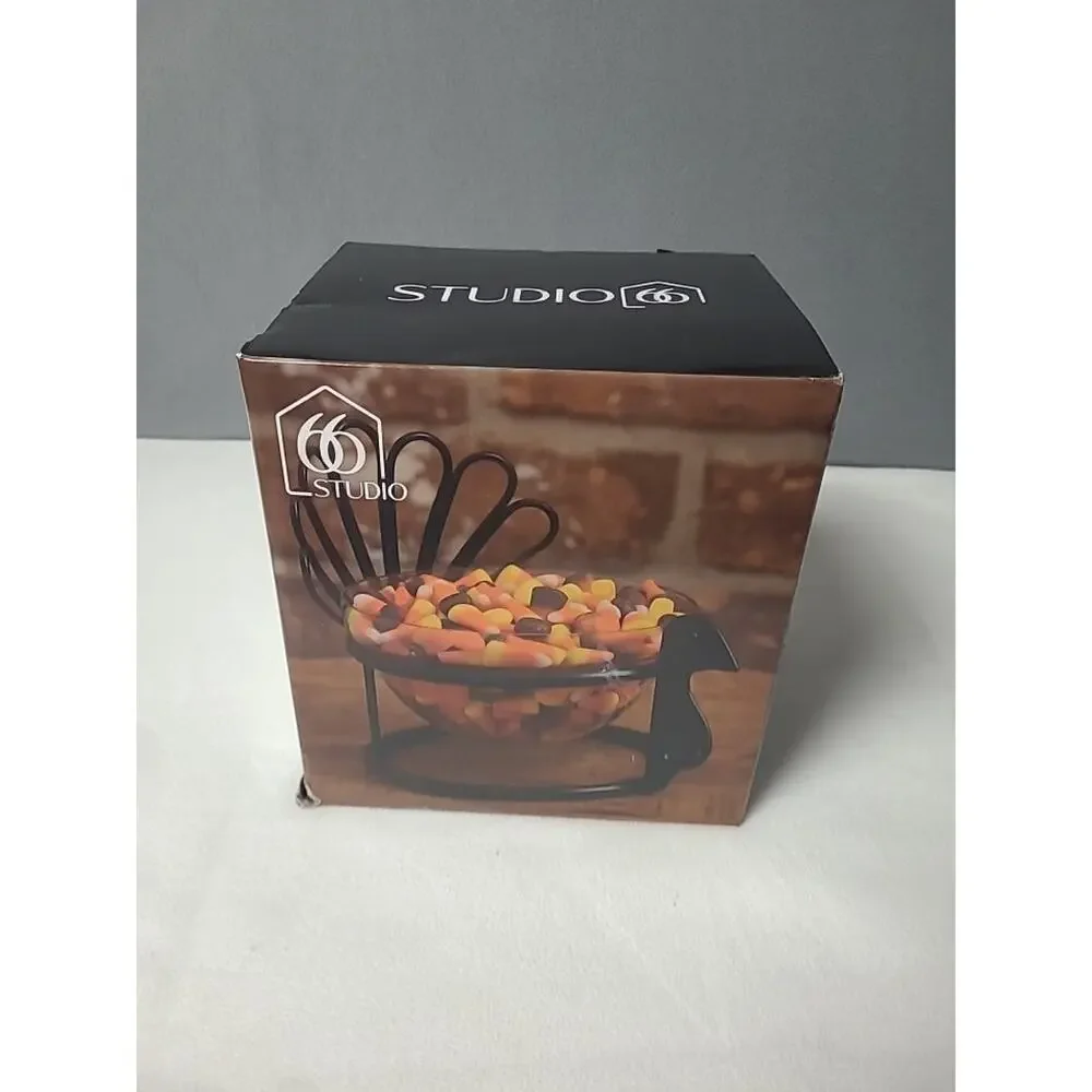 Studio 66 Turkey Bowl with Metal Stand